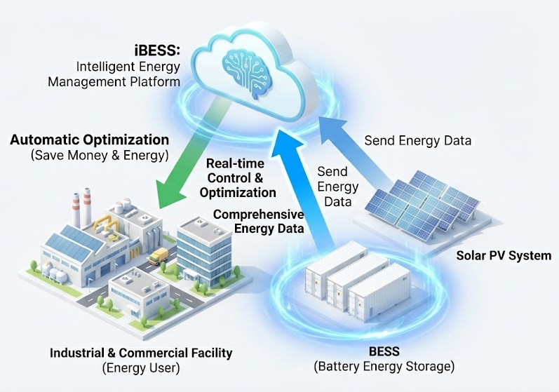 iBESS and BESS Architecture Flow
